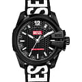 Diesel Diesel Baby Chief DZ4653  DZ4653 кварцевые мужские часы  черный циферблат, браслет тканевый — вид спереди