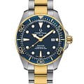 Certina Certina DS Action Diver C032.607.22.041.00 DS Action C0326072204100 механические мужские часы  синий циферблат, браслет сталь + pvd + керамика — вид спереди