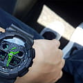 Casio Casio G-Shock GA-100C-1A3 — полный набор фото мужские часы японские