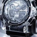 Casio Casio G-Shock GA-100SKC-1A GA-100SKC-1A оригинальные мужские часы в комплекте с фирменной коробкой и гарантийным талоном