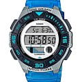 Casio Casio Collection LWS-1100H-2A  LWS-1100H-2AVEF кварцевые женские часы  серый циферблат, браслет пластик — вид спереди