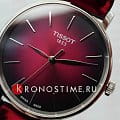Tissot T1432101733100 наручные женские часы застежка крупным планом
