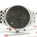 Tissot Tissot Tradition Chronograph T063.617.11.067.00 кварцевые мужские часы часы, крупный план серый циферблат