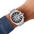Diesel Diesel Mega Chief Slim DZ4686  наручные мужские часы фото под углом.