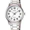 Casio Casio Collection LTP-1303PD-7B  LTP-1303PD-7B кварцевые женские часы  белый циферблат, браслет нержавеющая сталь — вид спереди