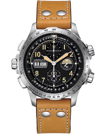 Hamilton Khaki Aviation X-Wind Day Date Auto Chrono H77796535