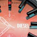 Diesel Diesel Mega Chief DZ4658 итальянские наручные мужские часы заводная головка с логотипом Diesel