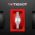 Tissot Tissot Lovely Square T058.109.11.036.00 t-lady швейцарские женские часы на браслете нержавеющая сталь боковой вид