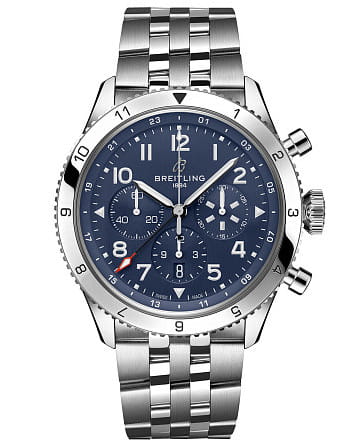 Breitling Super Avi B04 Chronograph GMT 46 Tribute To Vought F4U Corsair AB04451A1C1A1