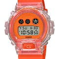 Casio Casio G-Shock DW-6900GL-4DR (DW-6900GL-4ER)  DW-6900GL-4ER электронные мужские часы  оранжевый циферблат, браслет пластик — вид спереди