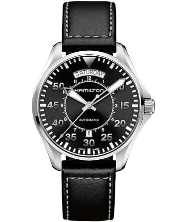 Hamilton Khaki Aviation Pilot Day Date Auto H64615735