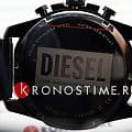 Diesel Diesel Mega Chief DZ4617 кварцевые мужские часы часы, крупный план черный циферблат