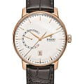 Rado Rado Coupole Classic Automatic R22879025 Classic R22879025 механические мужские часы  белый циферблат, браслет кожаный — вид спереди