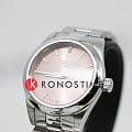 Tissot Tissot T-My Lady Automatic T132.007.11.336.00 механические женские часы часы, крупный план розовый циферблат