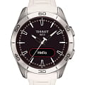 Tissot Tissot T-Touch Connect Sport T153.420.47.051.03 T Touch T1534204705103 кварцевые мужские часы  черный циферблат, браслет силикон — вид спереди