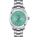 Tissot Tissot T-My Lady Automatic T132.007.11.091.00 T My Lady T1320071109100 механические женские часы  зеленый циферблат, браслет нержавеющая сталь — вид спереди