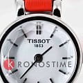 Tissot Tissot Lovely Round T140.009.16.111.00 t-lady швейцарские женские часы на браслете кожаный боковой вид