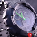 Casio Casio G-Shock GA-100C-1A3 японские наручные мужские часы заводная головка с логотипом Casio