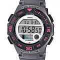 Casio Casio Collection LWS-1100H-8A  LWS-1100H-8AVEF кварцевые женские часы  серый циферблат, браслет пластик — вид спереди