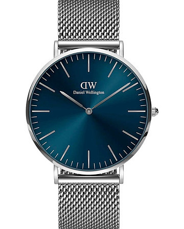 Daniel Wellington Classic Mesh Arctic Silver DW00100628