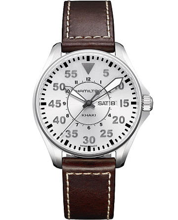 Hamilton Khaki Aviation Pilot Day Date Quartz H64611555