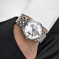 Hamilton Hamilton Jazzmaster Open Heart Auto H32705152  наручные мужские часы фото под углом.