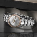 Tissot T9300074103100 наручные женские часы застежка крупным планом