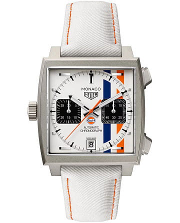 TAG Heuer Monaco Chronograph x Gulf CAW218G.EB0393