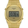 Tissot Tissot PRX Digital T137.463.33.020.00  T1374633302000 кварцевые мужские часы   циферблат, браслет нержавеющая сталь с pvd-покрытием — вид спереди