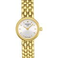 Tissot Tissot Lovely T058.009.33.031.00 Lovely T0580093303100 кварцевые женские часы  серебристый циферблат, браслет сталь c pvd покрытием — вид спереди