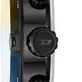 Diesel Diesel Spiked DZ4609  итальянские мужские часы на браслете сталь с ip покрытием боковой вид