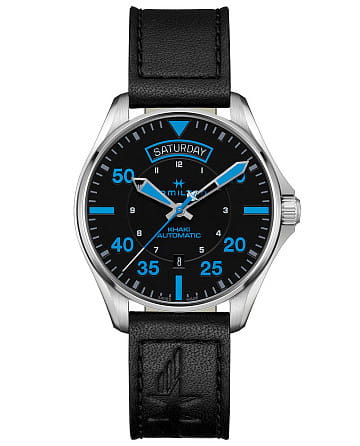 Hamilton Khaki Aviation Pilot Day Date Air Zermatt Auto H64625731