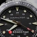 Оригинальные часы Hamilton Hamilton Khaki Navy Scuba Automatic H82515130 механические калибр механизма h-10 общий вид