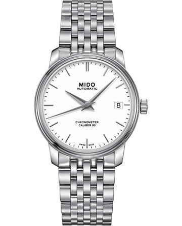 Mido Baroncelli III Cal. 80 Si Steel Whi M027.208.11.011.00