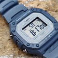 Casio Casio Collection W-218HC-2AVEF кварцевые мужские часы часы, крупный план  циферблат