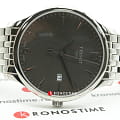 Tissot Tissot Tradition T063.610.11.067.00 кварцевые мужские часы часы, крупный план серый циферблат