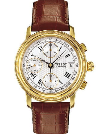 Tissot Bridgeport Automatic Valjoux 18K Gold T71.3.435.33