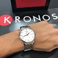 Tissot Tissot Tradition T063.610.22.037.01 кварцевые мужские часы часы, крупный план белый циферблат