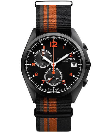 Hamilton Khaki Aviation Pilot Pioneer Chrono Quartz H76582933