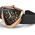 Hamilton Hamilton Ventura Elvis80 Skeleton Auto H24525332 ventura швейцарские мужские часы на браслете каучук боковой вид