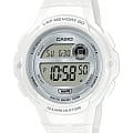 Casio Casio Collection LWS-1200H-7A1VDF (LWS-1200H-7A1)  LWS-1200H-7A1 кварцевые женские часы  серебристый циферблат, браслет силикон — вид спереди