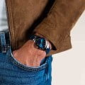 Hamilton Hamilton Ventura H24411942 мужские часы синий циферблат на запястье