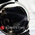 Tissot Tissot Tradition T063.610.16.047.00 мужские часы синий циферблат на запястье