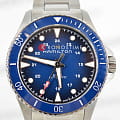 Hamilton Hamilton Khaki Navy Scuba Automatic H82505140  наручные мужские часы фото под углом.