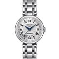 Tissot Tissot Bellissima Small Lady T126.207.11.013.00 Small T1262071101300 механические женские часы  серебристый циферблат, браслет нержавеющая сталь — вид спереди