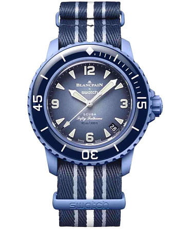 Swatch x Blancpain Atlantic ocean SO35A100