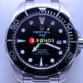 Certina Certina DS Action Diver Powermatic 80 C032.407.11.051.02 механические мужские часы часы, крупный план черный циферблат