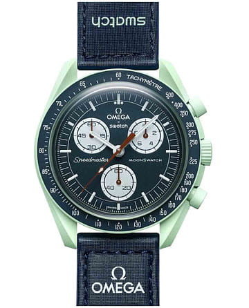 Swatch x Omega Bioceramic Moonswatch Mission on Earth SO33G100