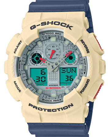 Casio G-Shock GA-100PC-7A2DR (GA-100PC-7A2)