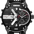 Diesel Diesel Mr. Daddy 2.0 DZ7433  DZ7433 кварцевые мужские часы  черный циферблат, браслет нейлон — вид спереди